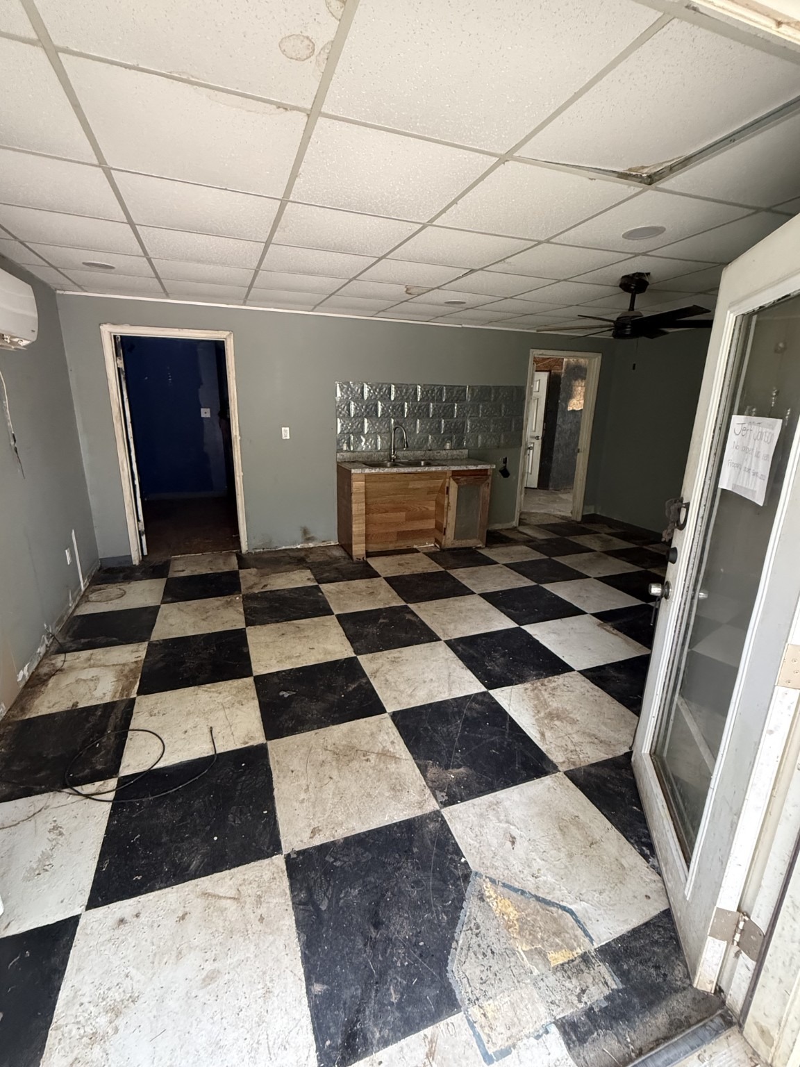 House clean out after photo