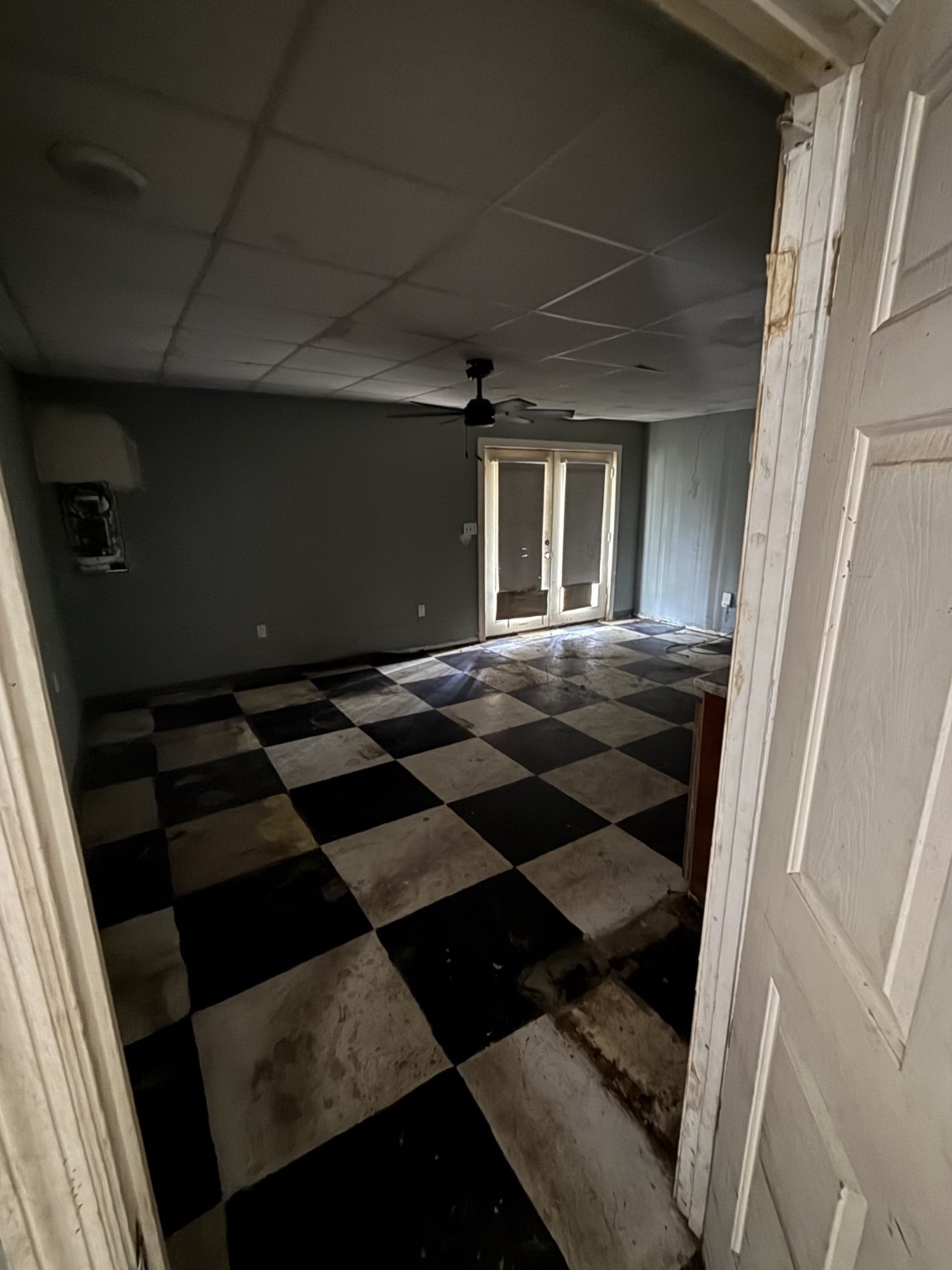 House clean out after photo