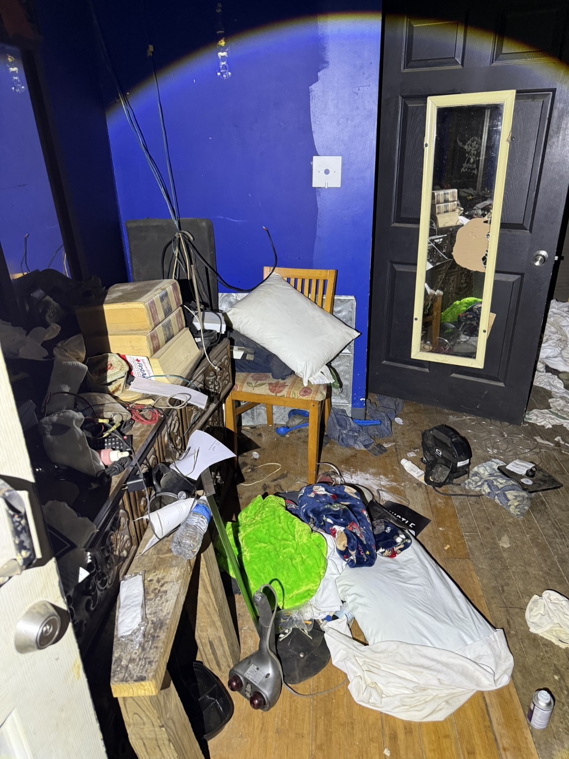 House clean out before photo