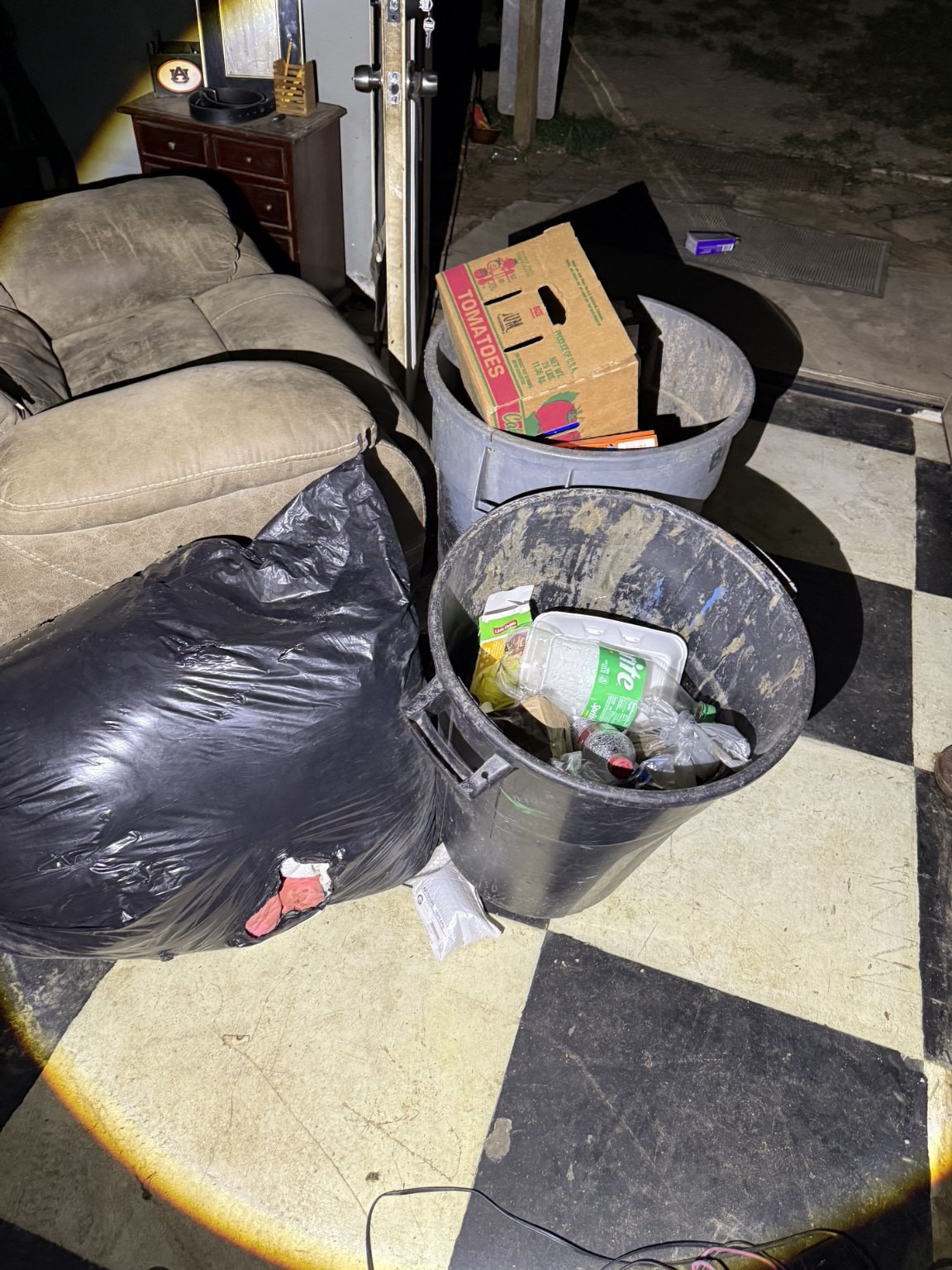House clean out before photo